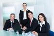 Business team have a meeting