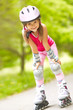 girl on roller skates