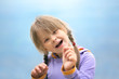 joyful girl