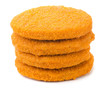 Stack of fish burgers