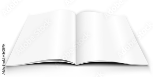 Vector: magazine template magazine template