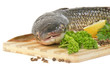 Photo: fish on the cutting board fish on the cutting board