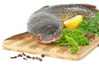 Photo: fish on the cutting board fish on the cutting board