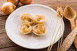  Pierogi.Polish dish .