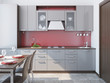 Modern kitchen interior.