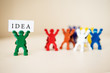 concept photo of man with idea