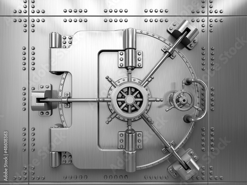 Photo: Bank Vault Door Bank Vault Door