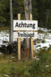 Achtung Treibjagd...