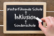 Schild Inklusion