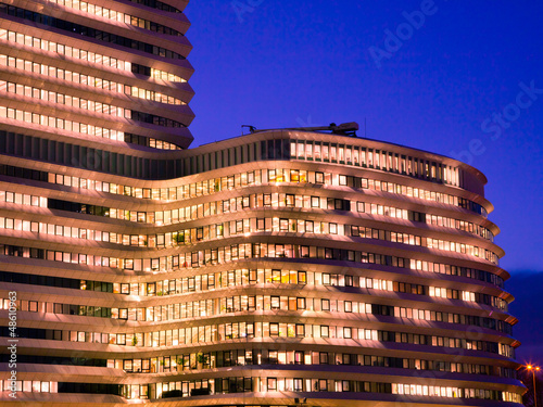 Photo: Office Blue Hour Office Blue Hour