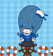 Vector: Little sailor Little sailor