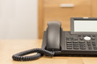 phone on desk with blurred background