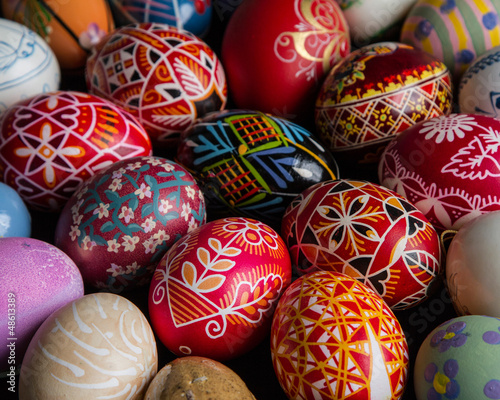 Photo: Colorful Easter Eggs Colorful Easter Eggs