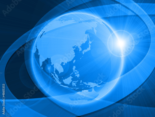 Illustration: Network Earth Network Earth