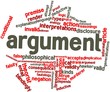 Word cloud for Argument
