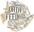 Word cloud for Data feed