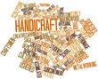 Word cloud for Handicraft