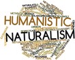 Word cloud for Humanistic naturalism