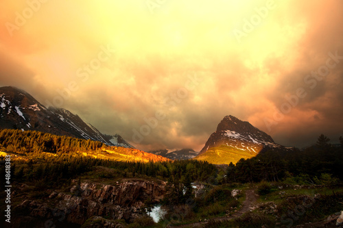 Photo: Glacier Park Glacier Park