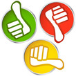 Top oder Flop Buttons