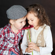 Photo: Funny Little Couple in love Funny Little Couple in love