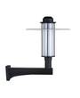 A modern wall lamp for decorate exterior, garden or walkway