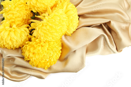 Photo: bouquet of bright yellow chrysanthemums flowers bouquet of bright yellow chrysanthemums flowers
