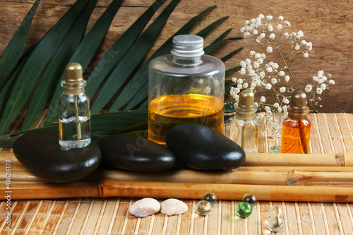 Photo: still-life subjects of relaxing spa still-life subjects of relaxing spa