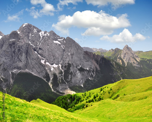 Photo: Marmolada peak,Val di Fassa - Italy Alps Marmolada peak,Val di Fassa - Italy Alps