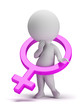 3d small people - female