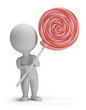 3d small people - lollipop