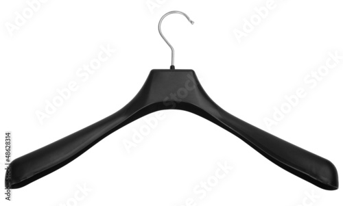 Photo: Close-up of a coathanger Close-up of a coathanger