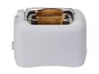 Close-up of a toaster with toasts
