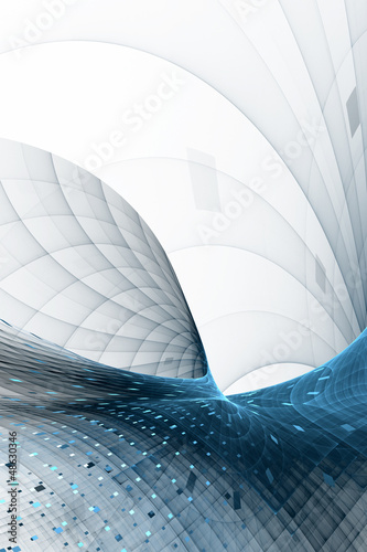 Illustration: Abstract business science or technology background Abstract business science or technology background