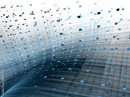 Illustration: Abstract business science or technology background Abstract business science or technology background