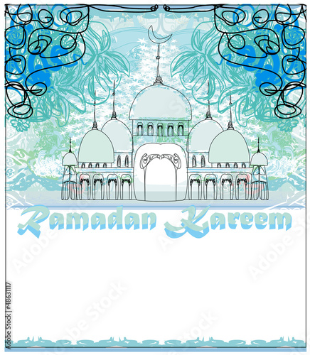 Illustration: Vector Illustration of Mosque Vector Illustration of Mosque
