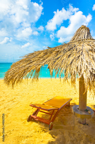 Photo: Beautiful beach in Saint Lucia, Caribbean Islands Beautiful beach in Saint Lucia, Caribbean Islands
