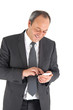 Geschäftsmann mit Smartphone