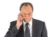 Mann mit Handy