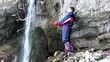 Video: Children playing in waterfall Children playing in waterfall