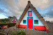 Foto: Typical old houses on Madeira island, Portugal Typical old houses on Madeira island, Portugal