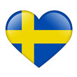 The Swedish flag