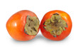 two persimmons