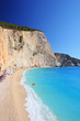 A Porto Katsiki beach at Lefkada island