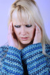 Portrait of a woman with a problem