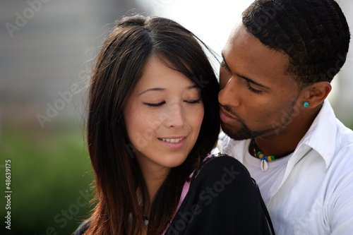Photo: Couple of teenagers Couple of teenagers