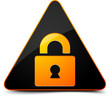 Lock warning