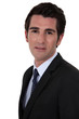 A portrait of a businessman.