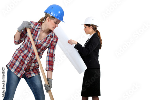 Photo: women in public and civil engineering sector women in public and civil engineering sector