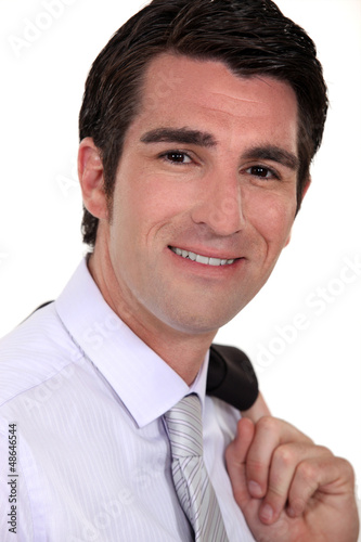 Photo: Arrogant businessman Arrogant businessman